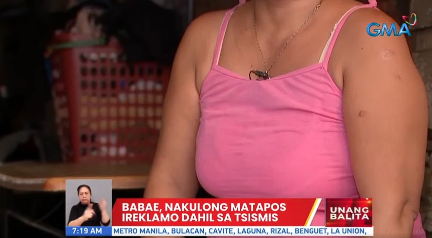 Babae, nakulong matapos ireklamo dahil sa tsismis