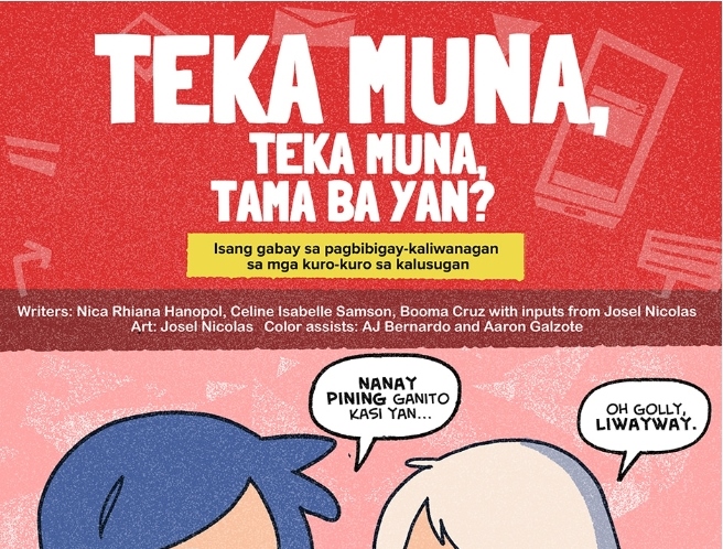 TEKA MUNA TEKA MUNA Tama Ba Yan WAIT A SECOND Did you get that right